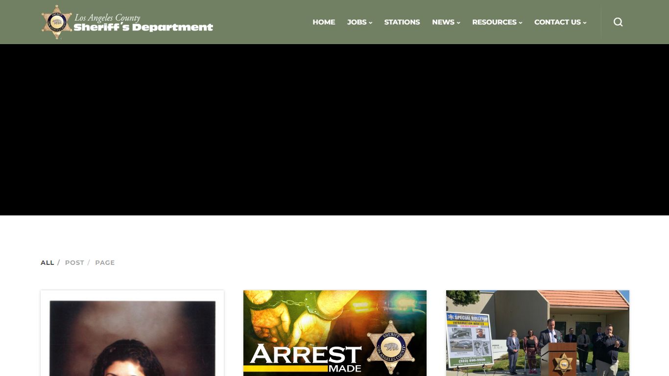 Search Results for “Arrest log” | Los Angeles County Sheriff's Department